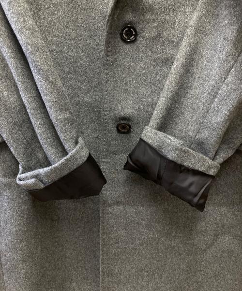 BLACK LABEL CRESTBRIDGE（ブラックレーベル クレストブリッジ）BLACK LABEL CRESTBRIDGE (ブラックレーベル クレストブリッジ) チェスターコート グレー サイズ:LLの古着・服飾アイテム