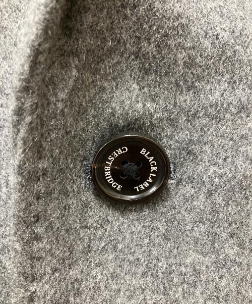 BLACK LABEL CRESTBRIDGE（ブラックレーベル クレストブリッジ）BLACK LABEL CRESTBRIDGE (ブラックレーベル クレストブリッジ) チェスターコート グレー サイズ:LLの古着・服飾アイテム