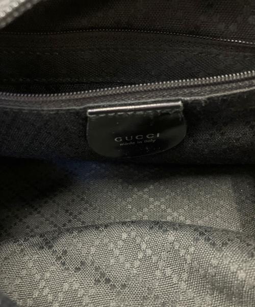 GUCCI（グッチ）GUCCI (グッチ) バンブーハンドバッグ ブラックの古着・服飾アイテム