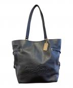 COACHコーチ）の古着「トートバッグ」｜ブラック