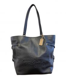 COACH（コーチ）の古着「トートバッグ」｜ブラック