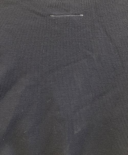 MM6 Maison Margiela（エムエムシックスメゾンマルジェラ）MM6 Maison Margiela (エムエムシックスメゾンマルジェラ) 厚手ニット ブラック サイズ:Mの古着・服飾アイテム