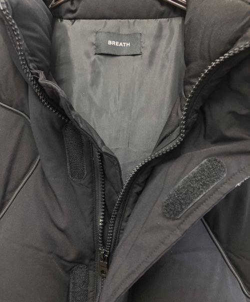 BREATH（ブレス）BREATH (ブレス) ダウンベスト ブラック サイズ:Mの古着・服飾アイテム