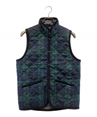 中古・古着通販】LAVENHAM (ラベンハム) キルティングベスト ネイビー