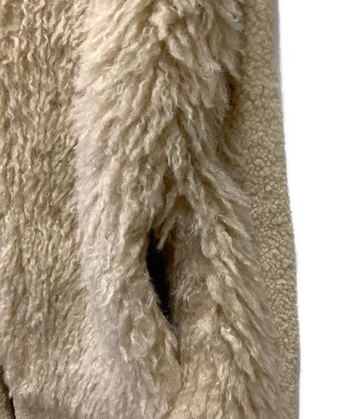 house of lotus（ハウスオブロータス）HOUSE OF LOTUS (ハウスオブロータス) ボアベストコート アイボリー サイズ:Mの古着・服飾アイテム