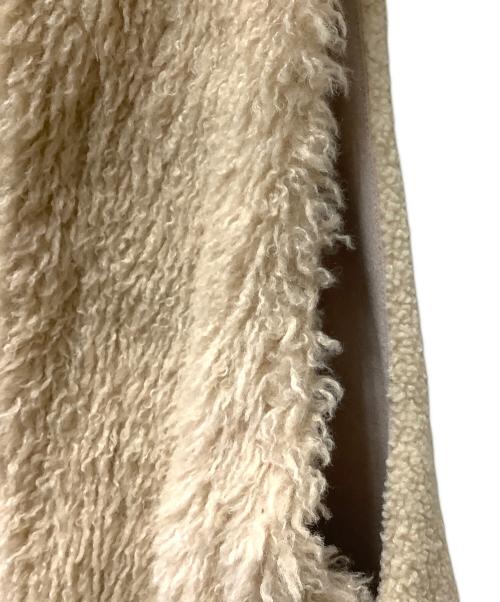 house of lotus（ハウスオブロータス）HOUSE OF LOTUS (ハウスオブロータス) ボアベストコート アイボリー サイズ:Mの古着・服飾アイテム