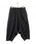 COMME des GARCONS（コムデギャルソン）の古着「サルエルパンツ」｜ブラック