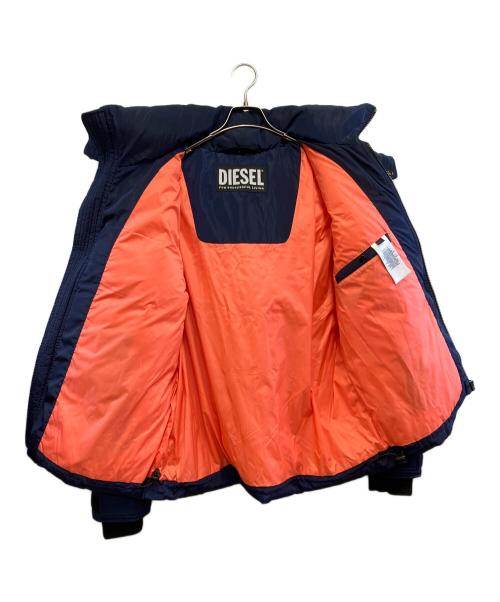 DIESEL（ディーゼル）DIESEL (ディーゼル) 中綿ジャケット ネイビー サイズ:XLの古着・服飾アイテム