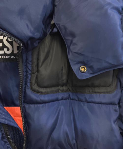 DIESEL（ディーゼル）DIESEL (ディーゼル) 中綿ジャケット ネイビー サイズ:XLの古着・服飾アイテム