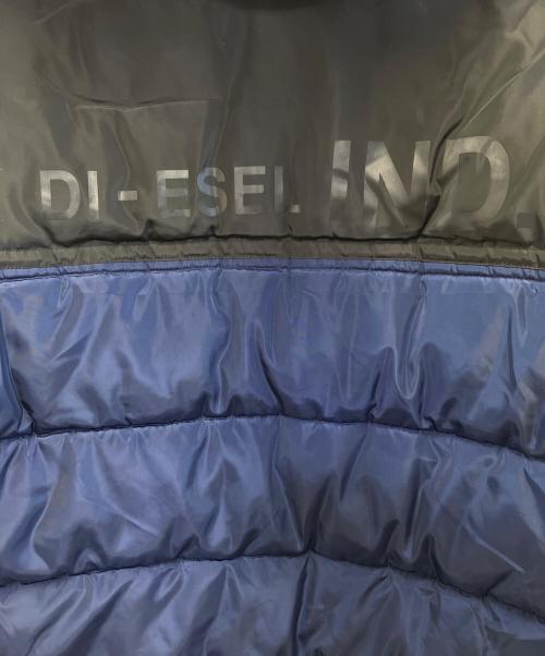 DIESEL（ディーゼル）DIESEL (ディーゼル) 中綿ジャケット ネイビー サイズ:XLの古着・服飾アイテム