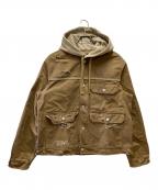 DIESELディーゼル）の古着「切替ジャケット」｜ベージュ