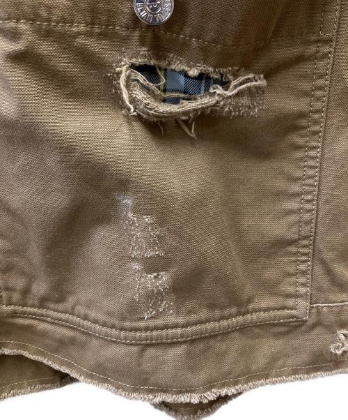 DIESEL（ディーゼル）DIESEL (ディーゼル) 切替ジャケット ベージュ サイズ:Lの古着・服飾アイテム