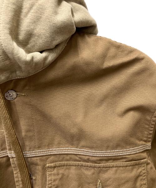 DIESEL（ディーゼル）DIESEL (ディーゼル) 切替ジャケット ベージュ サイズ:Lの古着・服飾アイテム