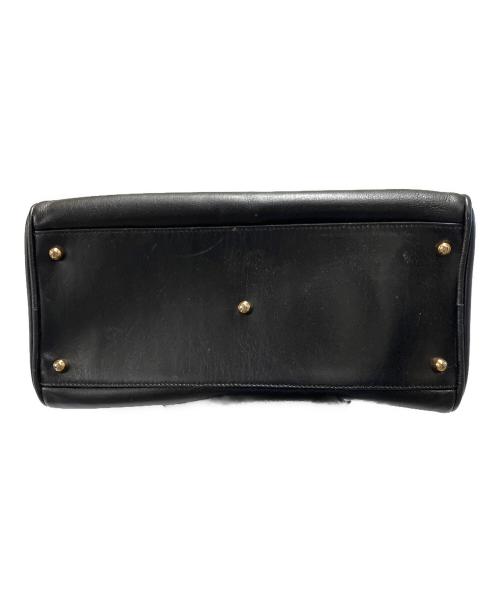 GUCCI（グッチ）GUCCI (グッチ) ミニボストンバッグ ブラック×ブラウンの古着・服飾アイテム