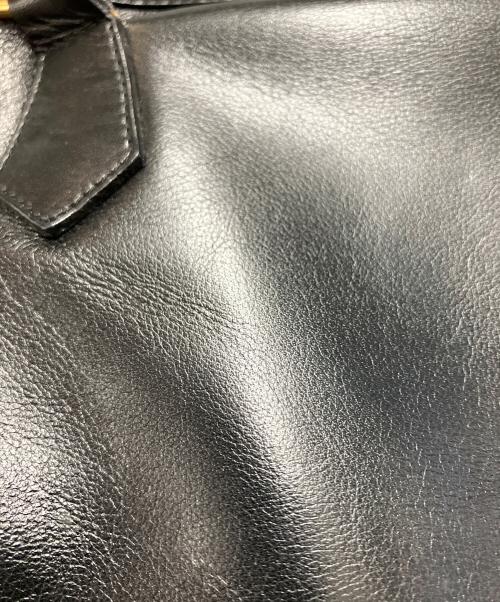 GUCCI（グッチ）GUCCI (グッチ) ミニボストンバッグ ブラック×ブラウンの古着・服飾アイテム