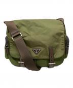 ）の古着「ナイロンショルダーバッグ」｜オリーブ