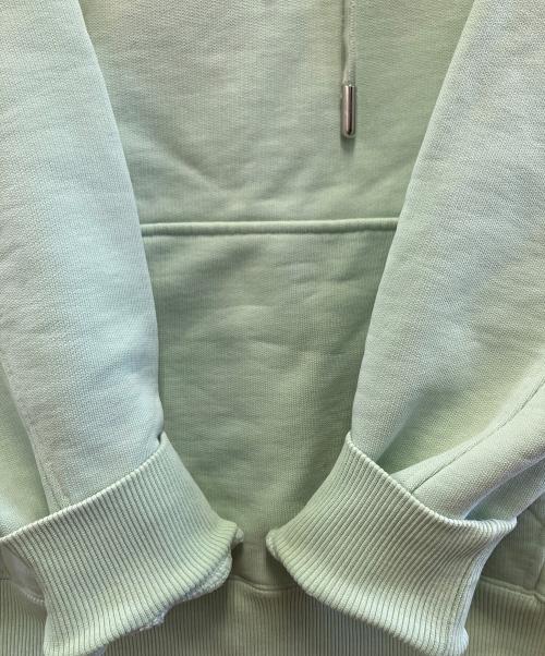 AMI PARIS（アミ パリス）AMI PARIS (アミ パリス) 刺繍パーカー グリーン サイズ:Sの古着・服飾アイテム