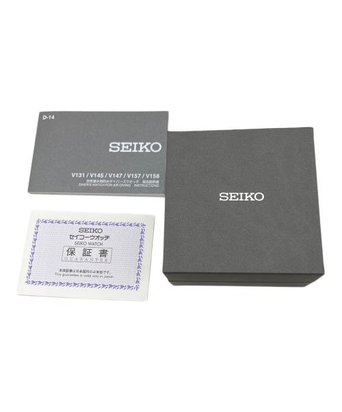 SEIKO（セイコー）SEIKO (セイコー) ダイバーズウォッチ ブラックの古着・服飾アイテム