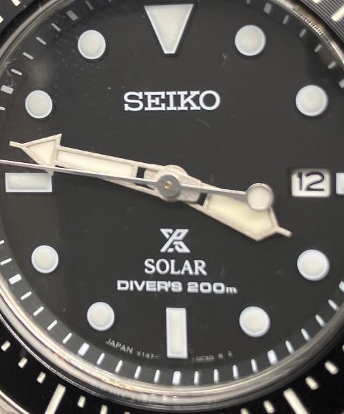 SEIKO（セイコー）SEIKO (セイコー) ダイバーズウォッチ ブラックの古着・服飾アイテム