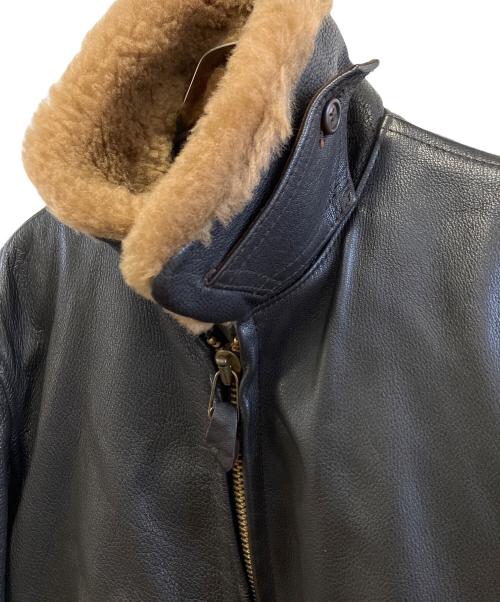 Insignia Leather Co.（インシグニアレザー）Insignia Leather Co. (インシグニアレザー) G1フライトジャケット ブラウン サイズ:36の古着・服飾アイテム