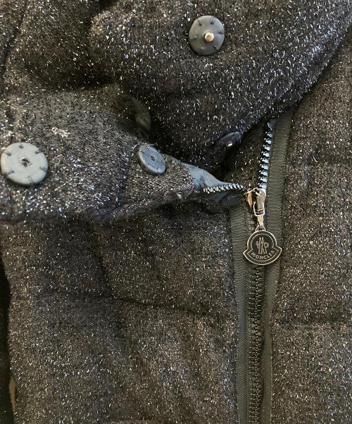 MONCLER（モンクレール）MONCLER (モンクレール) ダウンジャケット ブラック サイズ:00の古着・服飾アイテム