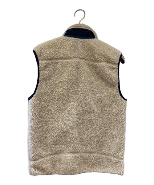 Patagonia（パタゴニア）Patagonia (パタゴニア) フリースベスト ベージュ サイズ:Sの古着・服飾アイテム