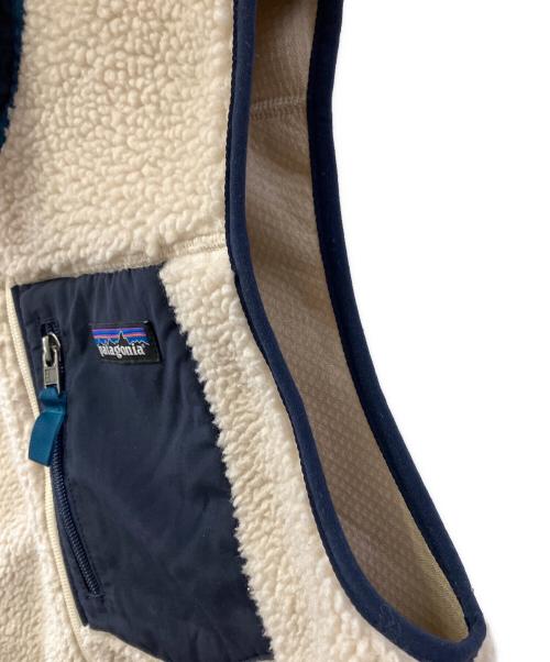 Patagonia（パタゴニア）Patagonia (パタゴニア) フリースベスト ベージュ サイズ:Sの古着・服飾アイテム