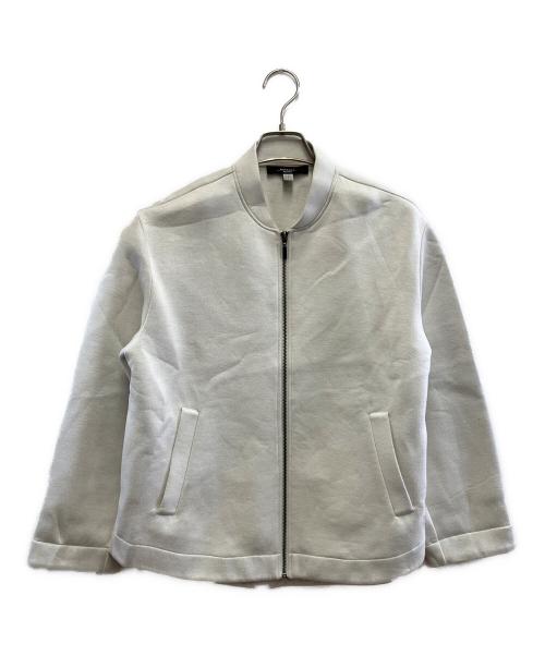WEEKEND Max Mara（ウィークエンド マックスマーラ）WEEKEND Max Mara (ウィークエンド マックスマーラ) ジップジャケット ライトグレー サイズ:Sの古着・服飾アイテム