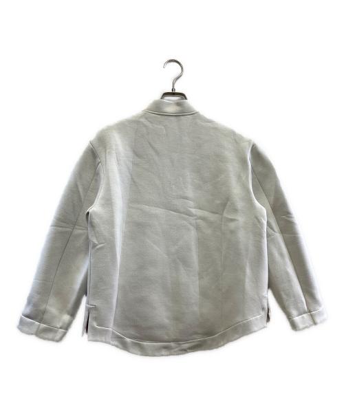 WEEKEND Max Mara（ウィークエンド マックスマーラ）WEEKEND Max Mara (ウィークエンド マックスマーラ) ジップジャケット ライトグレー サイズ:Sの古着・服飾アイテム
