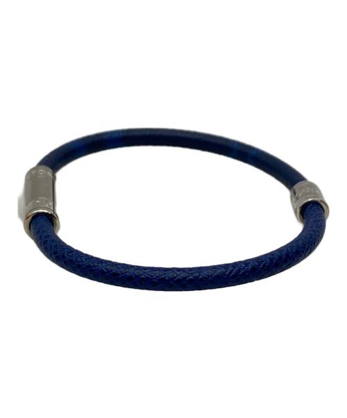 LOUIS VUITTON（ルイ ヴィトン）LOUIS VUITTON (ルイ ヴィトン) ブラスレ・ネオスプリット ネイビーの古着・服飾アイテム