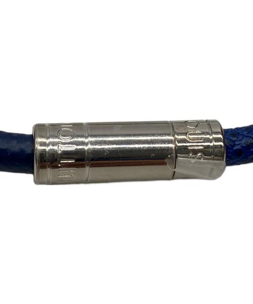 LOUIS VUITTON（ルイ ヴィトン）LOUIS VUITTON (ルイ ヴィトン) ブラスレ・ネオスプリット ネイビーの古着・服飾アイテム