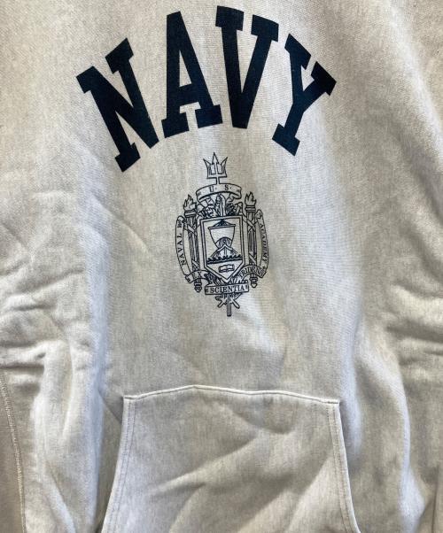 BUZZ RICKSON'S（バズリクソンズ）Buzz Rickson's (バズリクソンズ) プルオーバーパーカー グレー サイズ:Lの古着・服飾アイテム