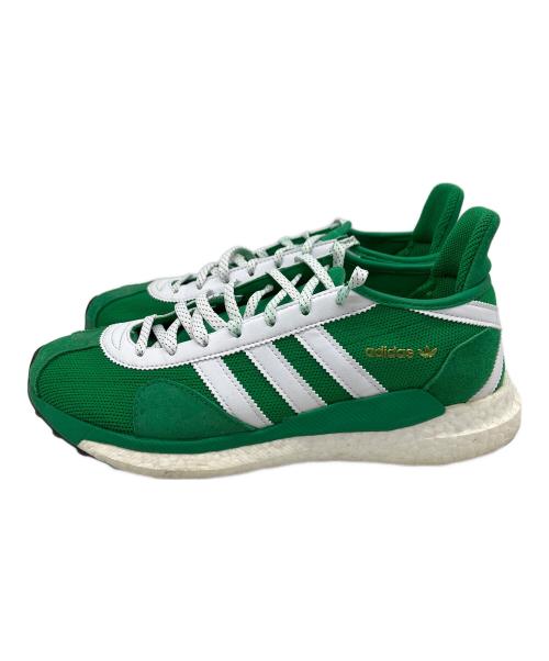adidas（アディダス）adidas (アディダス) HUMAN MADE (ヒューマンメイド) TOKIO SOLAR グリーン サイズ:26.5の古着・服飾アイテム