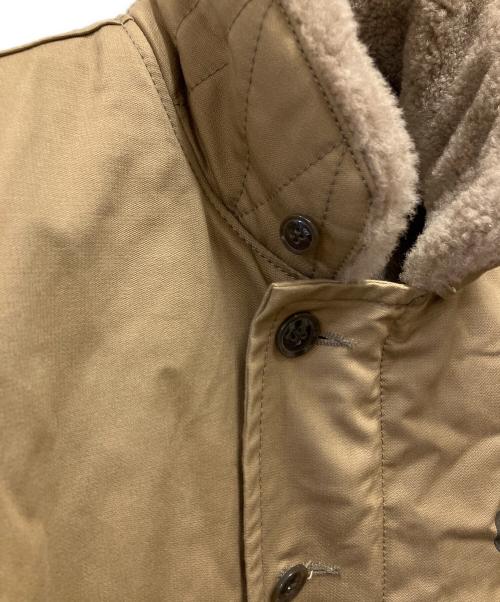 AVIREX（アヴィレックス）AVIREX (アヴィレックス) N-1 PLANE デッキジャケット ベージュ サイズ:XLの古着・服飾アイテム