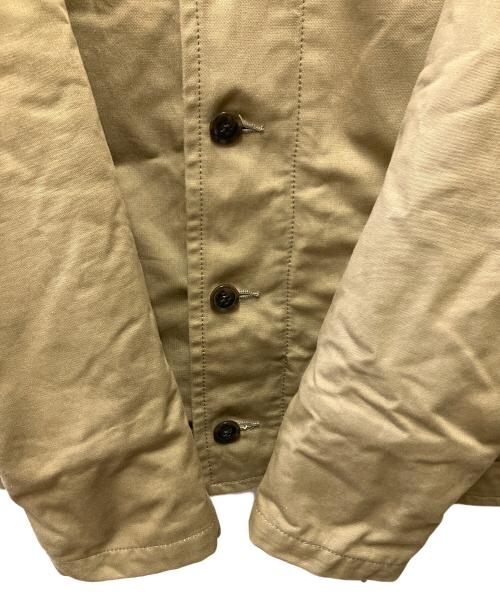 AVIREX（アヴィレックス）AVIREX (アヴィレックス) N-1 PLANE デッキジャケット ベージュ サイズ:XLの古着・服飾アイテム