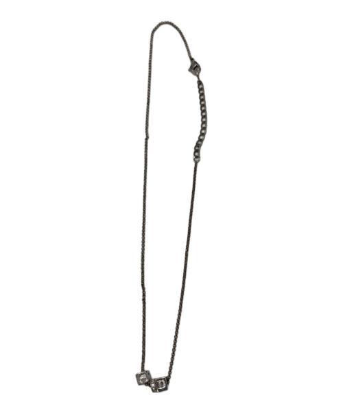Christian Dior（クリスチャン ディオール）Christian Dior (クリスチャン ディオール) CDロゴ ダイスネックレスの古着・服飾アイテム