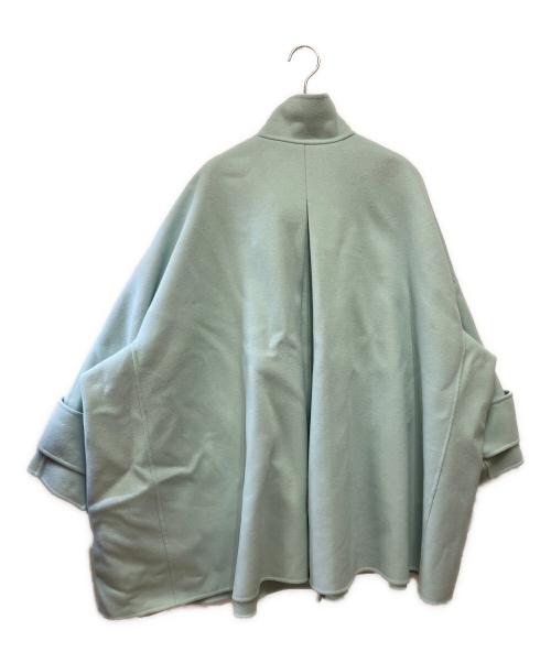 LE PHIL（ル フィル）LE PHIL (ル フィル) ソフトウールリバーポンチョ スカイブルー サイズ:1の古着・服飾アイテム