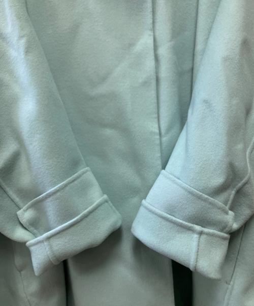 LE PHIL（ル フィル）LE PHIL (ル フィル) ソフトウールリバーポンチョ スカイブルー サイズ:1の古着・服飾アイテム