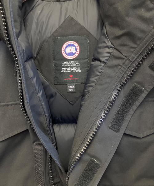 CANADA GOOSE（カナダグース）CANADA GOOSE (カナダグース) コンスタブルパーカー ブラック サイズ:S/Pの古着・服飾アイテム