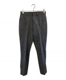 BEDWIN（ベドウィン）の古着「ツイードパンツ」｜グレー