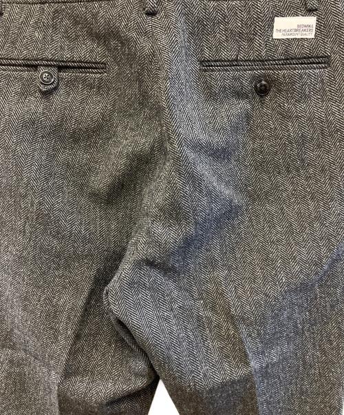 BEDWIN（ベドウィン）BEDWIN (ベドウィン) ツイードパンツ グレー サイズ:記載なしの古着・服飾アイテム