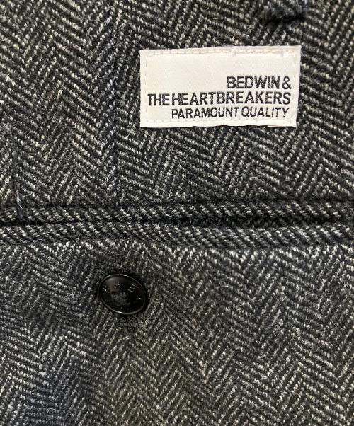 BEDWIN（ベドウィン）BEDWIN (ベドウィン) ツイードパンツ グレー サイズ:記載なしの古着・服飾アイテム
