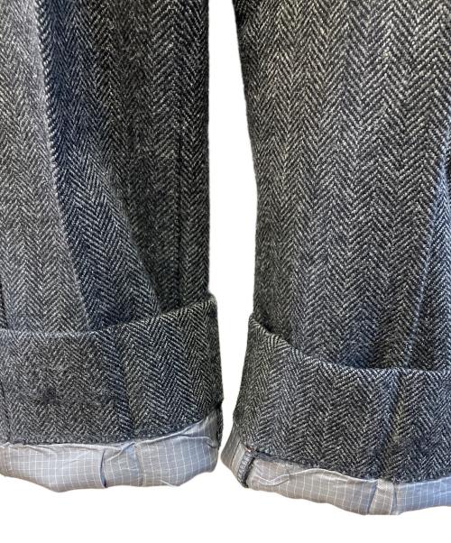 BEDWIN（ベドウィン）BEDWIN (ベドウィン) ツイードパンツ グレー サイズ:記載なしの古着・服飾アイテム