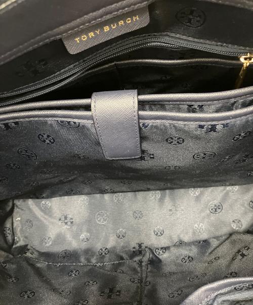 TORY BURCH（トリーバーチ）TORY BURCH (トリーバーチ) トートバッグ ネイビーの古着・服飾アイテム