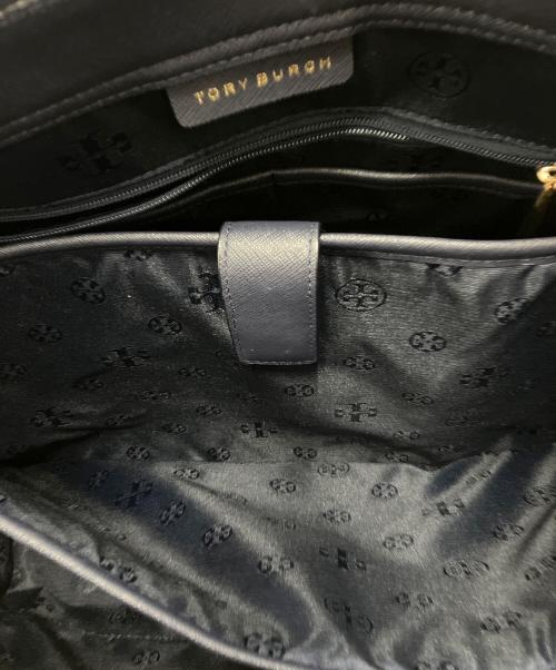 TORY BURCH（トリーバーチ）TORY BURCH (トリーバーチ) トートバッグ ネイビーの古着・服飾アイテム