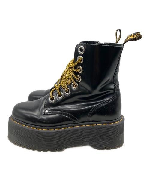 Dr.Martens（ドクターマーチン）Dr.Martens (ドクターマーチン) jadon max 8 ホール ブーツ ブラック サイズ:UK6の古着・服飾アイテム