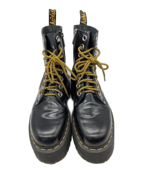 Dr.Martens（ドクターマーチン）Dr.Martens (ドクターマーチン) jadon max 8 ホール ブーツ ブラック サイズ:UK6の古着・服飾アイテム
