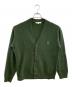 MAISON KITSUNE（メゾンキツネ）の古着「ニットカーディガン」｜グリーン