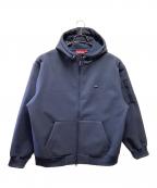 SUPREMEシュプリーム）の古着「WINDSTOPPER  ZIP UP Hooded Sweatshirt」｜ネイビー