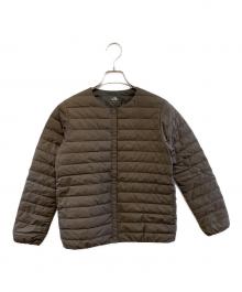 THE NORTH FACE（ザ ノース フェイス）の古着「ウィングストッパーゼファーシェルカーディガン」｜ブラウン